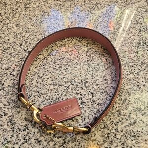 Coach Tabby 26 Bag Top Handle and Tag Pink Peony Spazzalato Leather